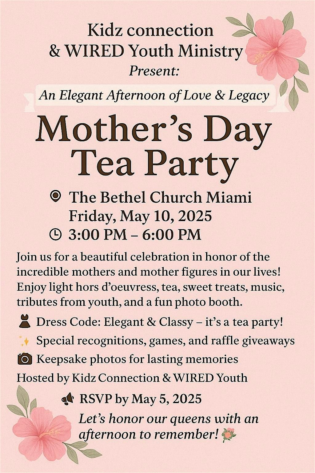 Mother’s Day Tea Party | Event in Miami | AllEvents