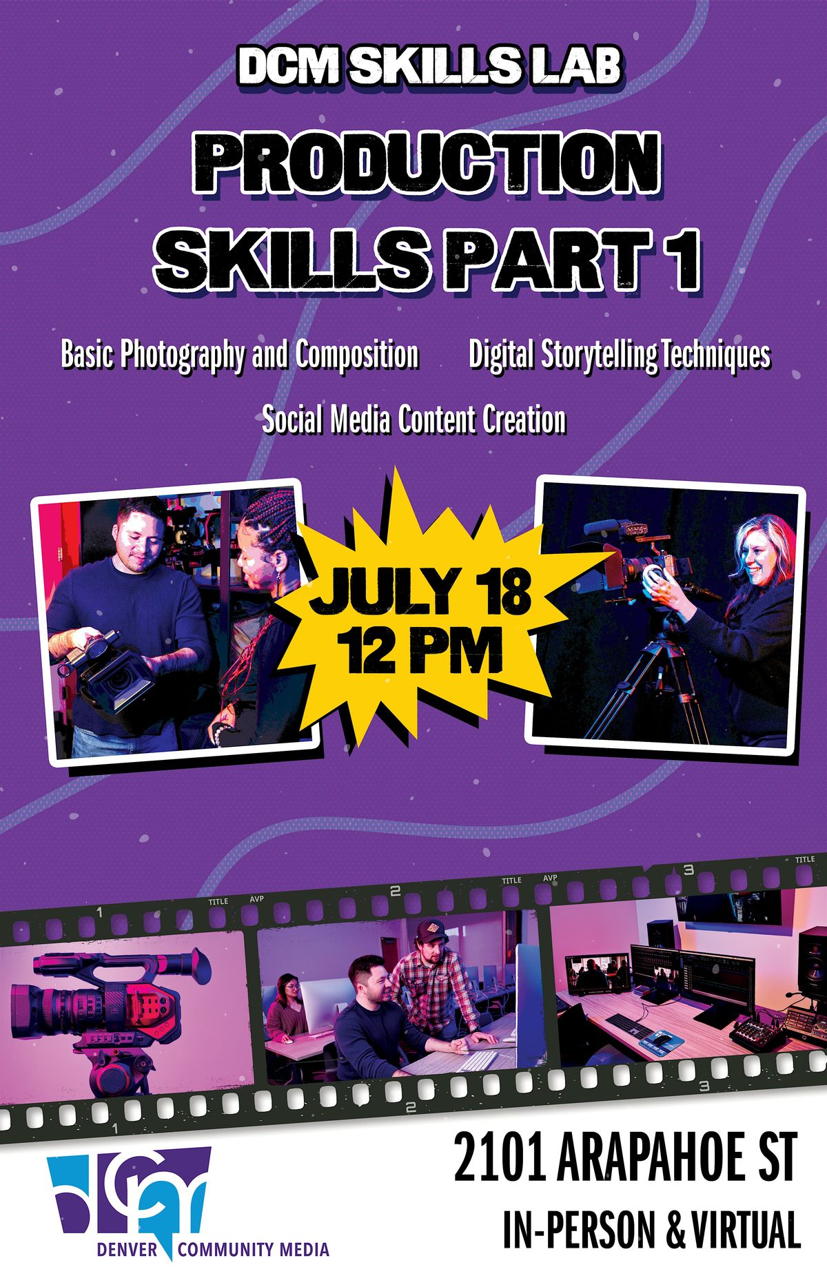 FREE CLASS: Learn Photography, Storytelling, and Social Content, 18 July | Event in Denver | AllEvents