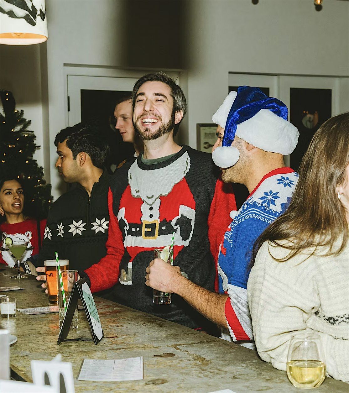 Late 20s/30s Ugly Holiday Sweater Happy Hour (Beacon Hill), 4 December | Event in Boston | AllEvents