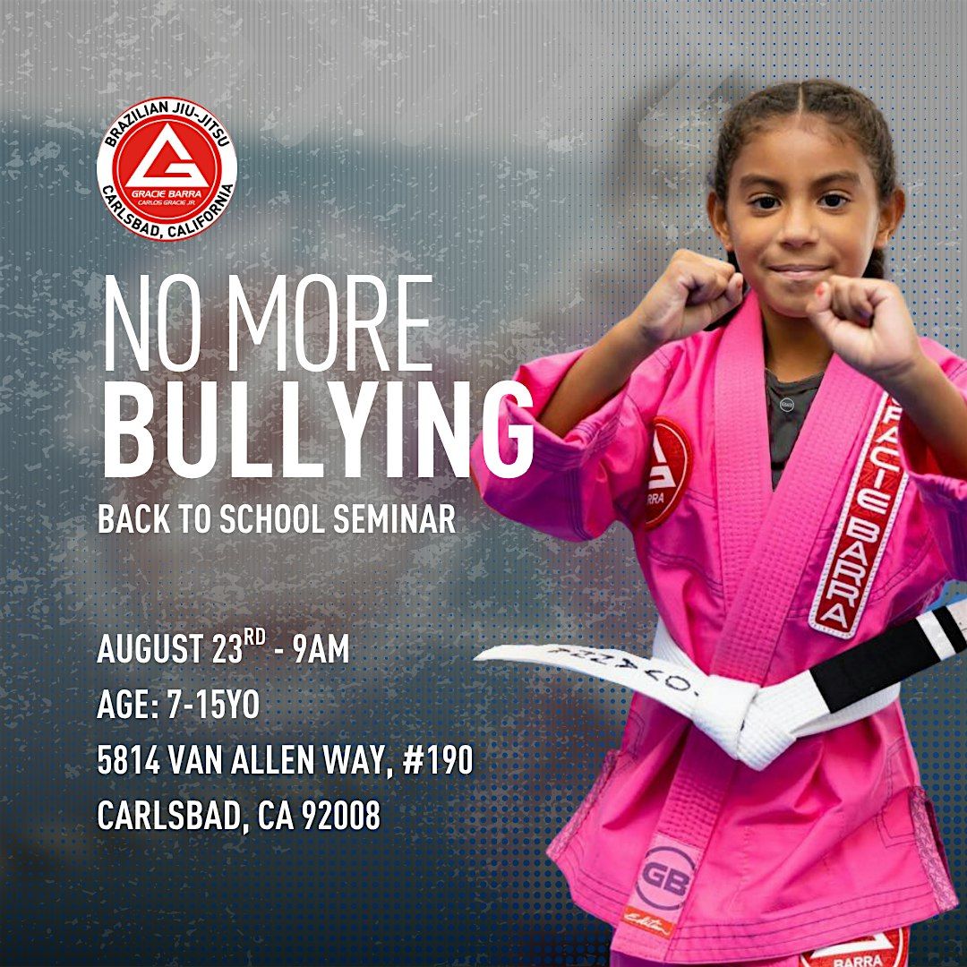 Back to school - Anti-bullying Seminar, 23 August | Event in Carlsbad | AllEvents