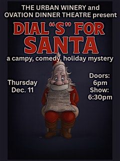 Dinner Theater -Dial S for Santa, 11 December | Event in Silver Spring | AllEvents