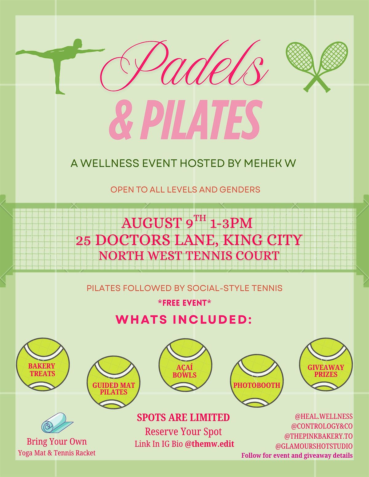 Padels & Pilates, 9 August | Event in King City | AllEvents