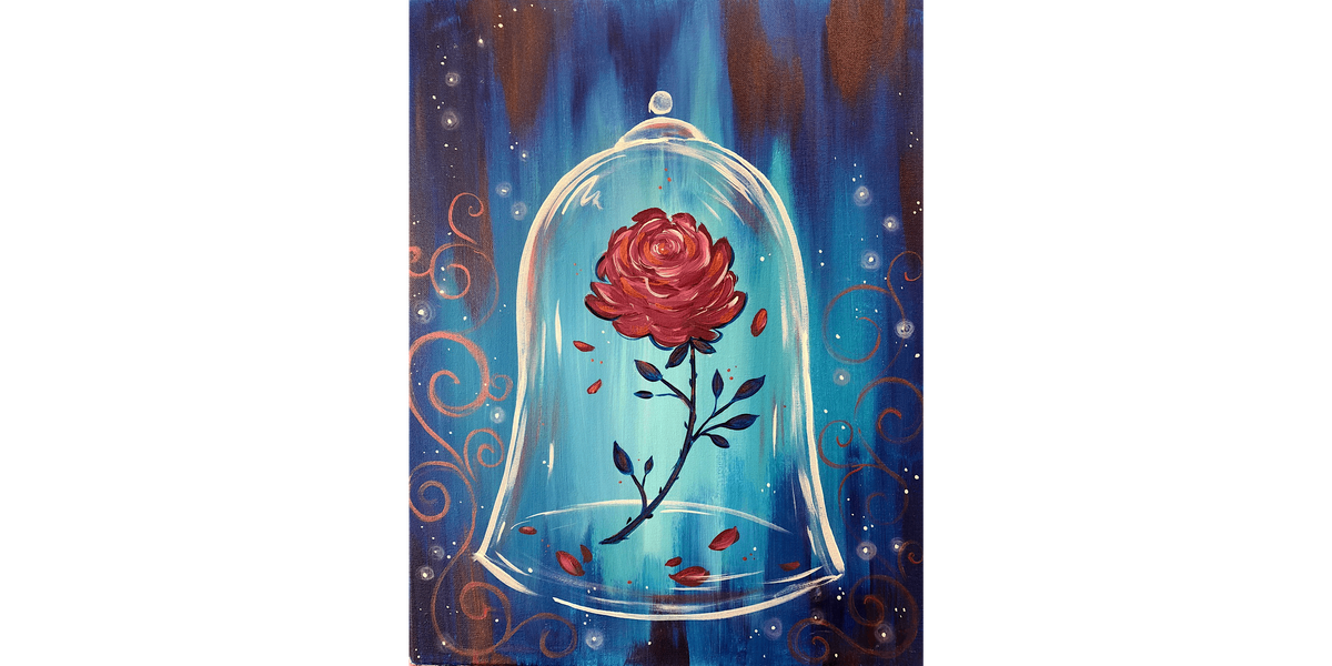Enchanted Rose - Paint and Sip in Fishkill | Classpop!™, 14 August | Event in Fishkill | AllEvents
