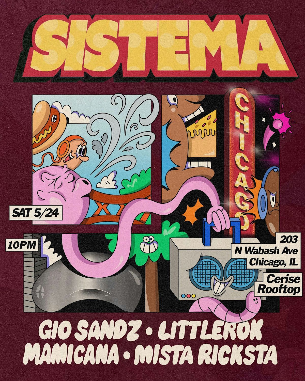Sistema Chicago, 24 May | Event in Chicago | AllEvents