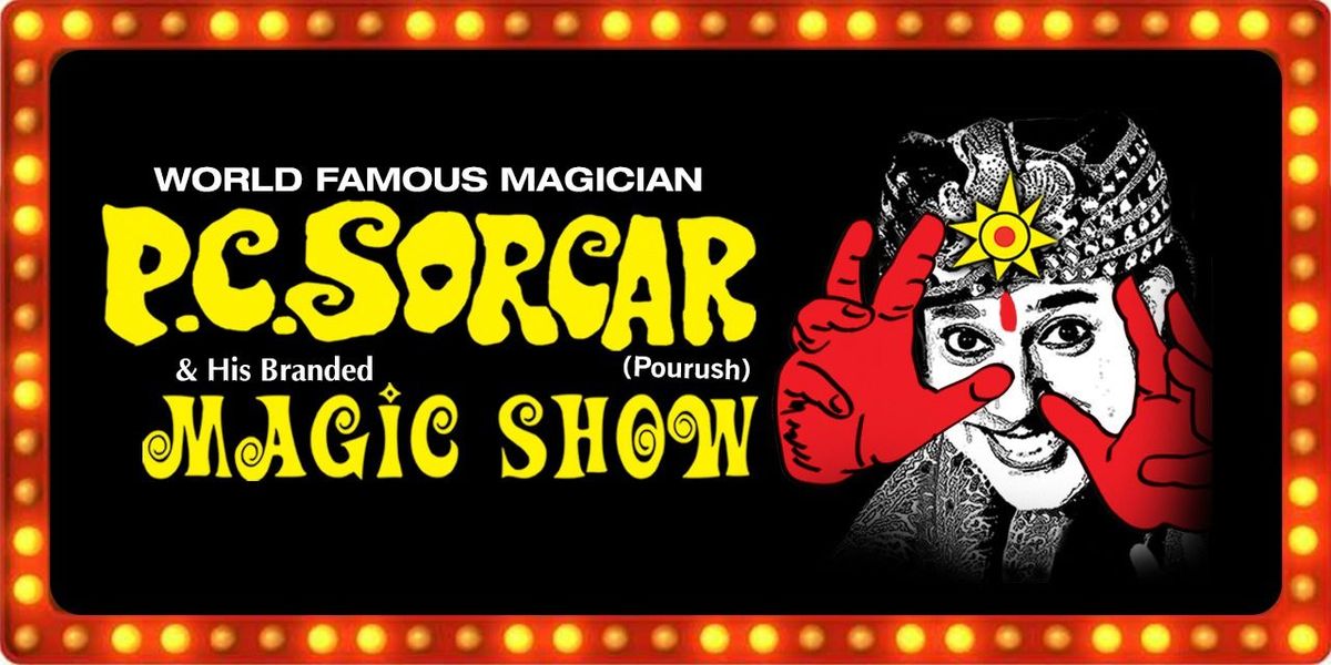 PC SORCAR's MAGIC SHOW, 14 June | Event in Chennai | AllEvents