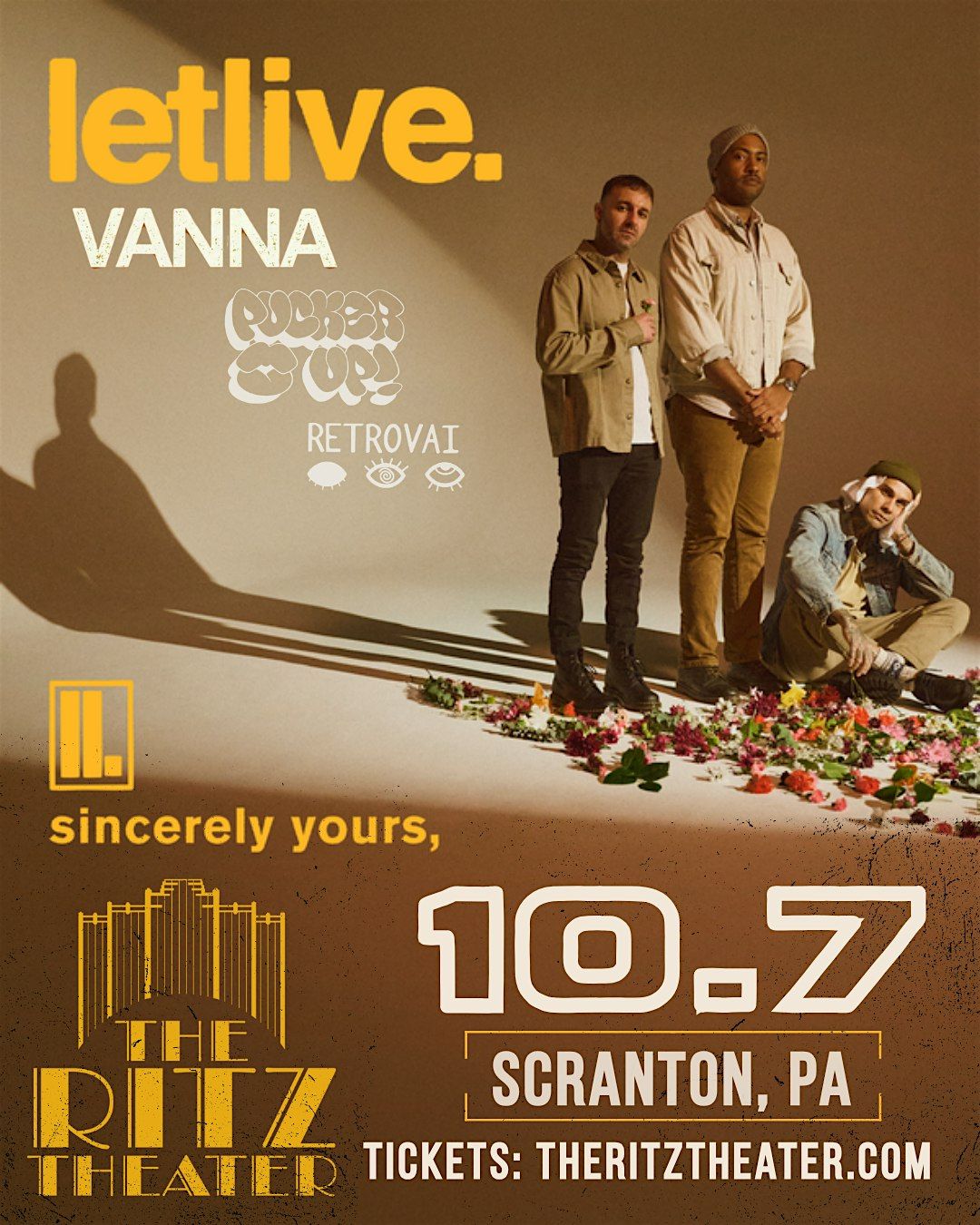 letlive., 7 October | Event in Scranton | AllEvents