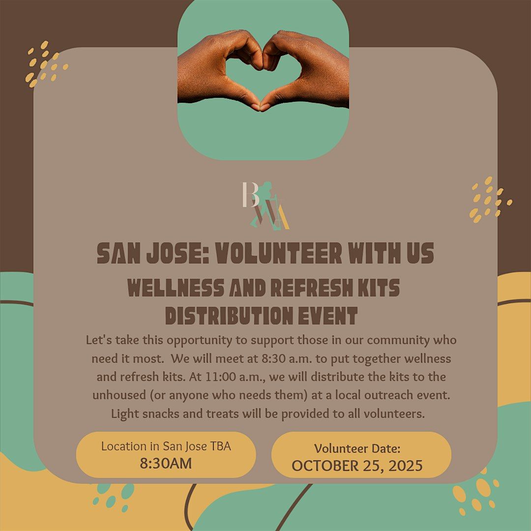 BWA SAN JOSE: VOLUNTEER WITH US, 25 October | Event in San Jose | AllEvents