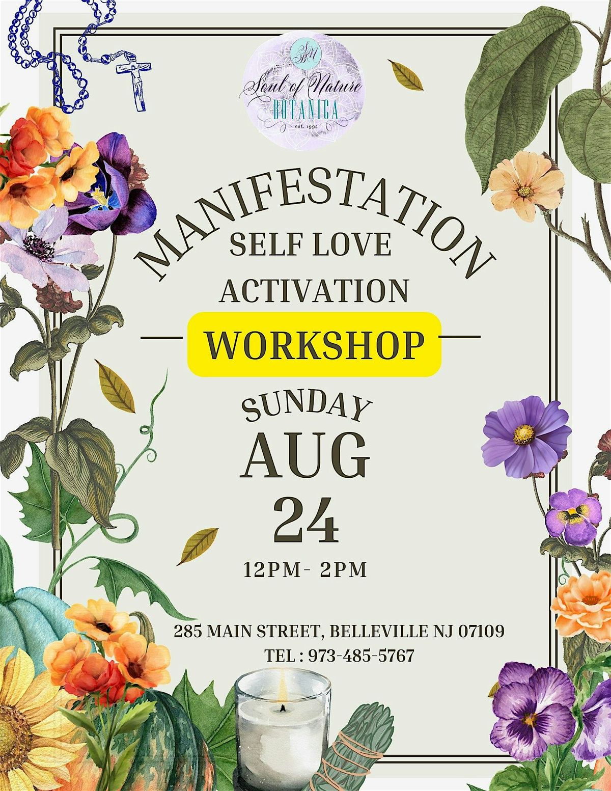 Manifestation & Self Love Activation Workshop, 24 August | Event in Belleville | AllEvents