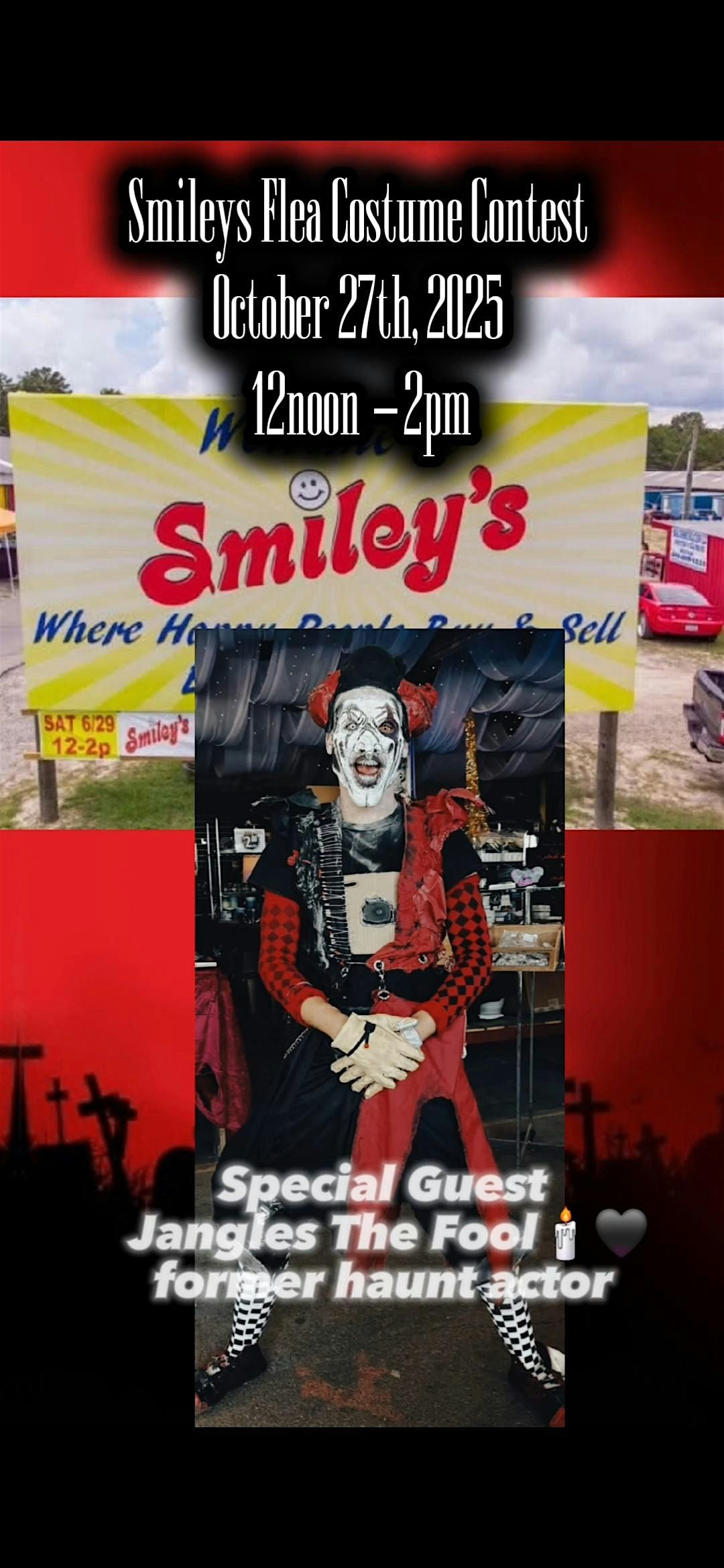 Smileys Flea Market Costume Contest, 26 October | Event in Macon | AllEvents