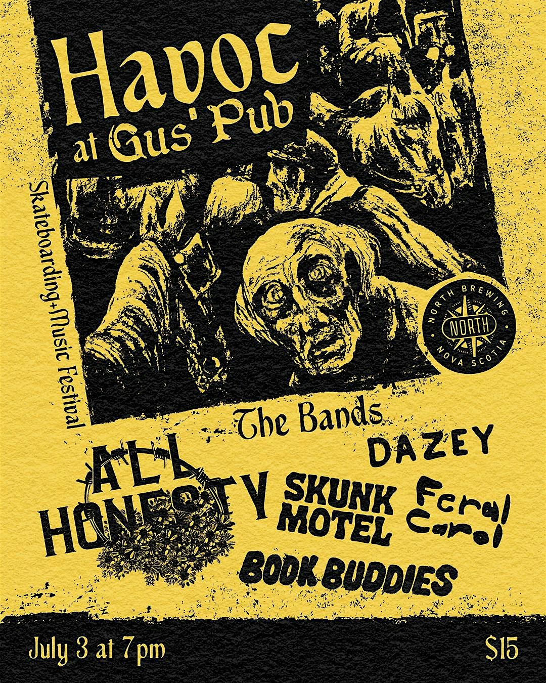 HAVOC AT GUS'S PUB, 3 July | Event in Halifax | AllEvents