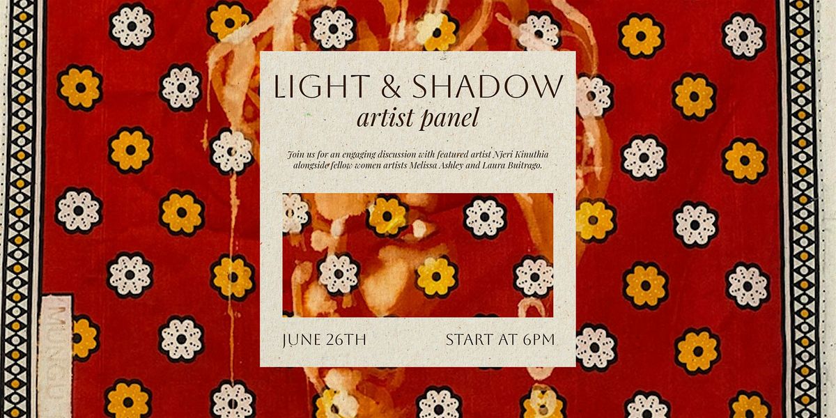 Light & Shadow - Artist Panel, 26 June | Event in Winter Park | AllEvents
