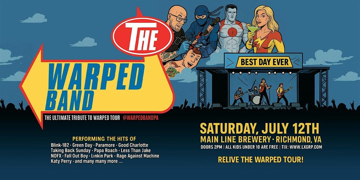 The Warped Band: At Mainline Brewery, 12 July | Event in Richmond | AllEvents