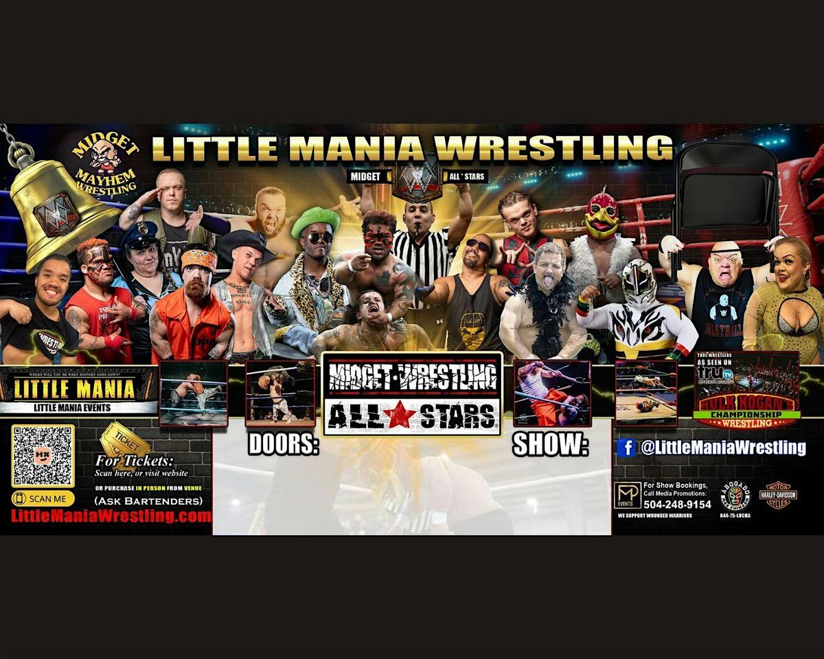 Midget Wrestling All Stars Show, 30 October | Event in Boca Raton | AllEvents