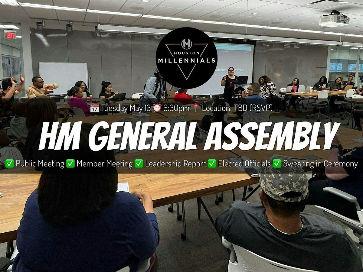 Millennials General Assembly Meeting & Membership Drive, 13 May | AllEvents
