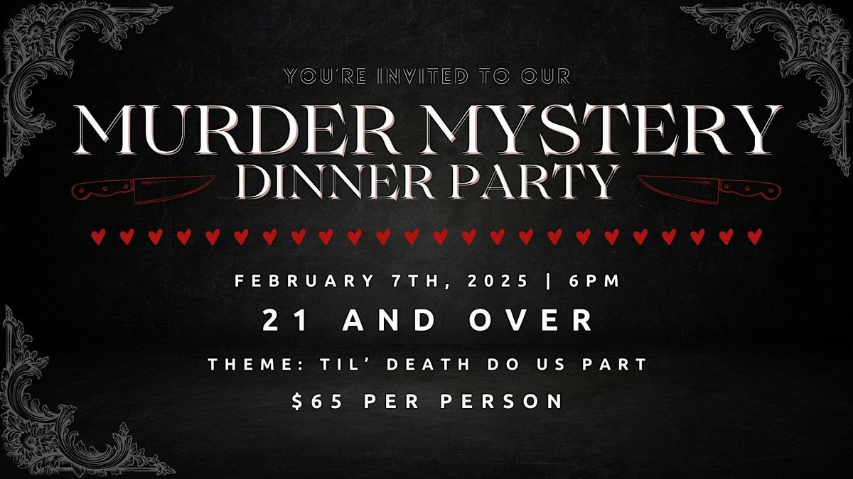 February M**der Mystery Dinner Party, 7 February | Event in Westfield | AllEvents