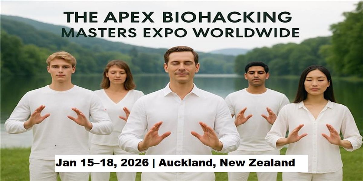 Apex Biohacking Masters Expos in Auckland, New Zealand, 15 January | Event in Waiuku | AllEvents