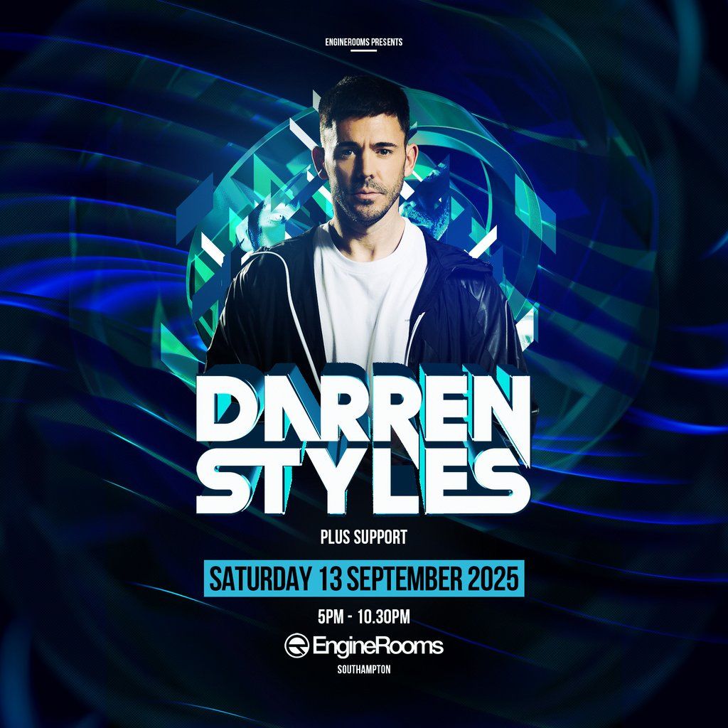 Darren Styles, 13 September | Event in Southampton | AllEvents