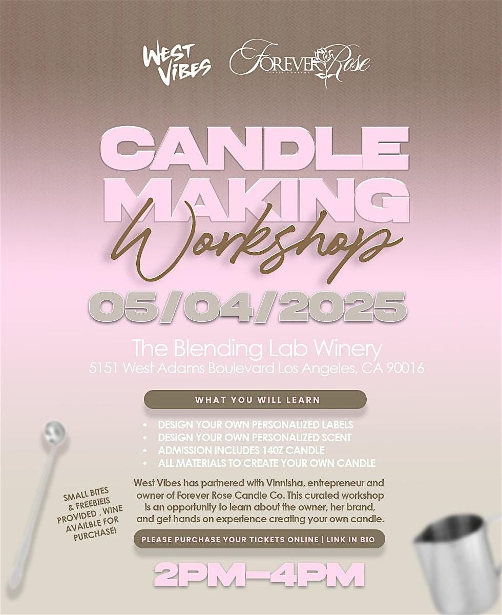 Candle Making Workshop | Event in Los Angeles | AllEvents