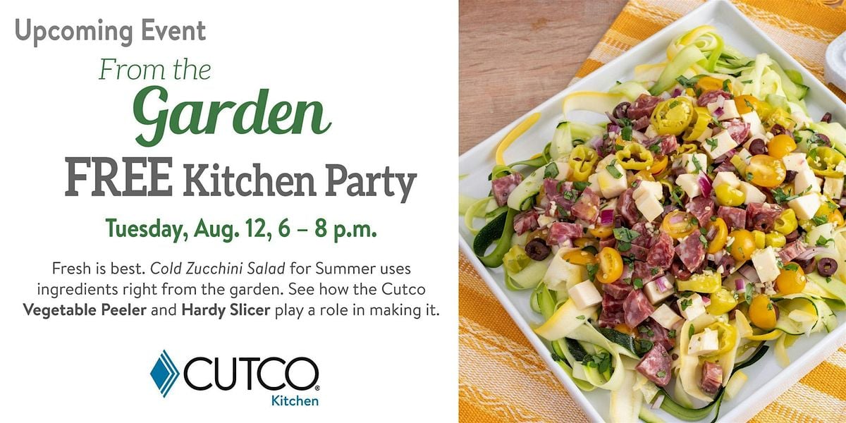 FREE Cooking Class: From the Garden, 12 August | Event in Roswell | AllEvents