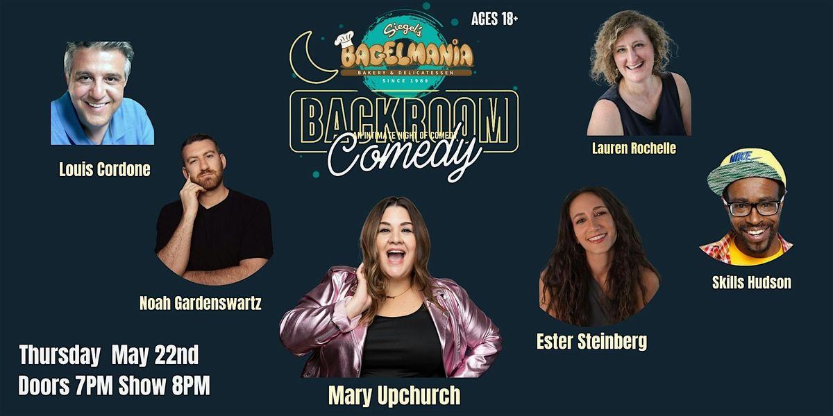 Bagelmania Backroom Comedy, 22 May | Event in Las Vegas | AllEvents