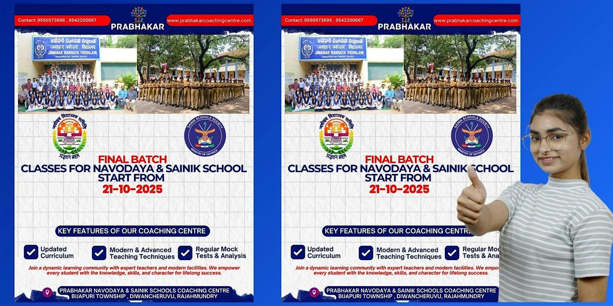 New Batch Starting Soon – Shape Your Child’s Bright Future!, 29 November | Event in Rajamahendravaram