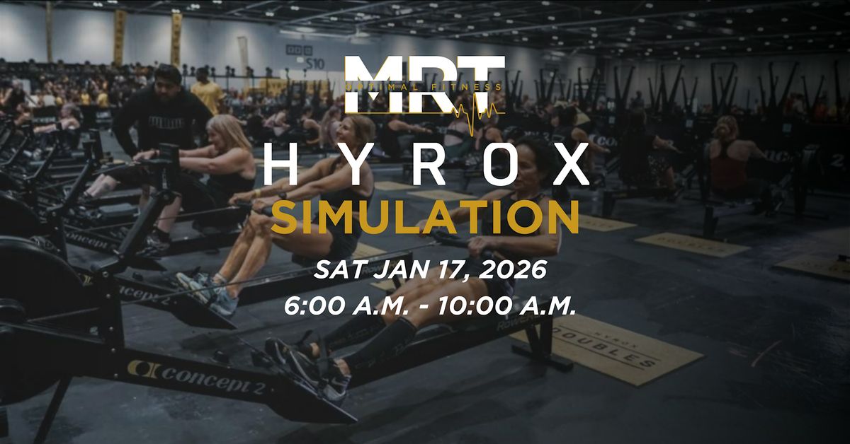 FULL HYROX SIMULATION — MRT OPTIMAL FITNESS, 17 January | Event in Spring | AllEvents
