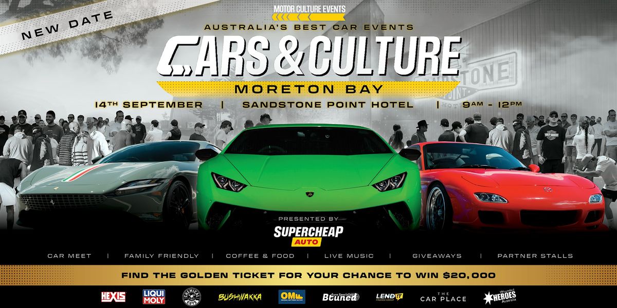Cars & Culture Moreton Bay - 14th September - Sandstone Point Hotel, 14 September | Event in Sandstone Point