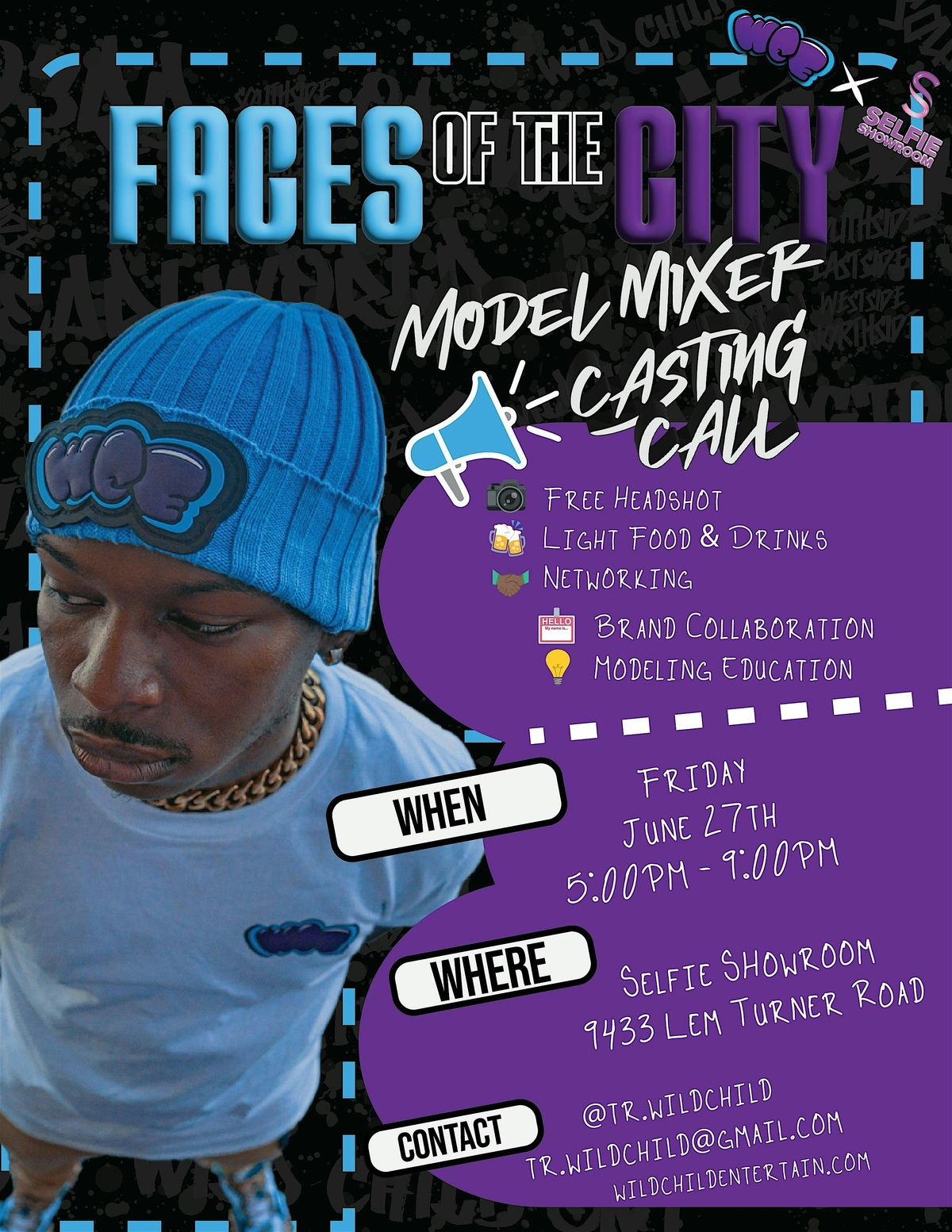 Faces of the City: Model & Brand Mixer | Presented by Wild Child + The Self, 27 June | Event in Jacksonville