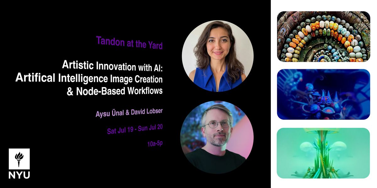 Artistic Innovation with AI, 19 July | Event in Brooklyn | AllEvents