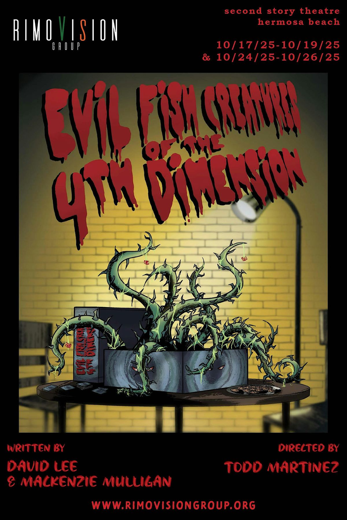 RimoVision Group: Evil Fish - Creatures of the 4th Dimension - Play, 17 October | Event in Hermosa Beach | AllEvents
