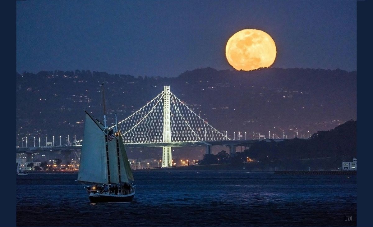 Saturday Full Moon Sail on San Francisco Bay - September 2025, 6 September | Event in Sausalito | AllEvents