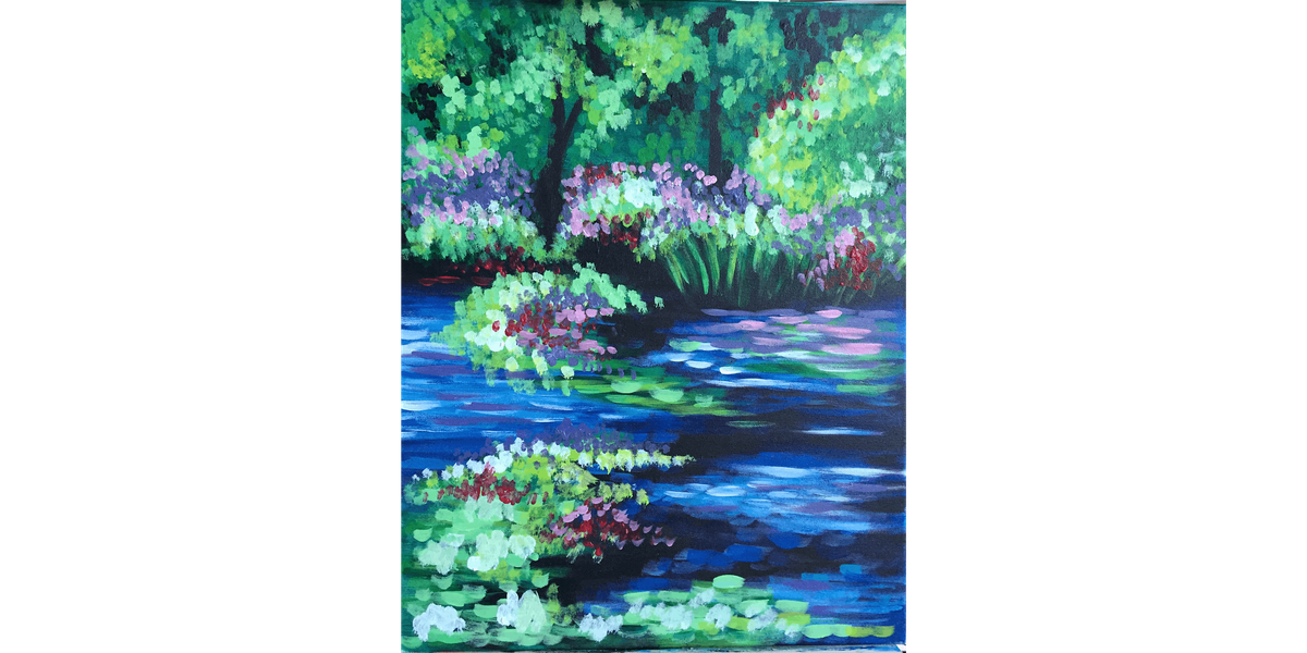 Monet's Wonderland - Paint and Sip in Sacramento | Classpop!™, 21 January | Event in Elk Grove | AllEvents