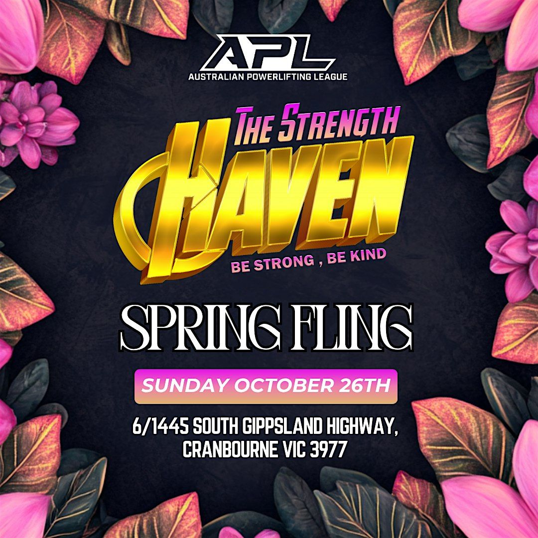 APL Spring Fling, 26 October | Event in Cranbourne | AllEvents