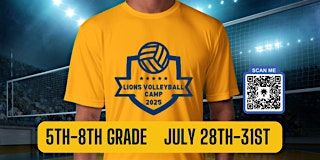 Lions Summer Volleyball Camp (5th-8th Grade), 28 July | Event in Citrus Heights | AllEvents