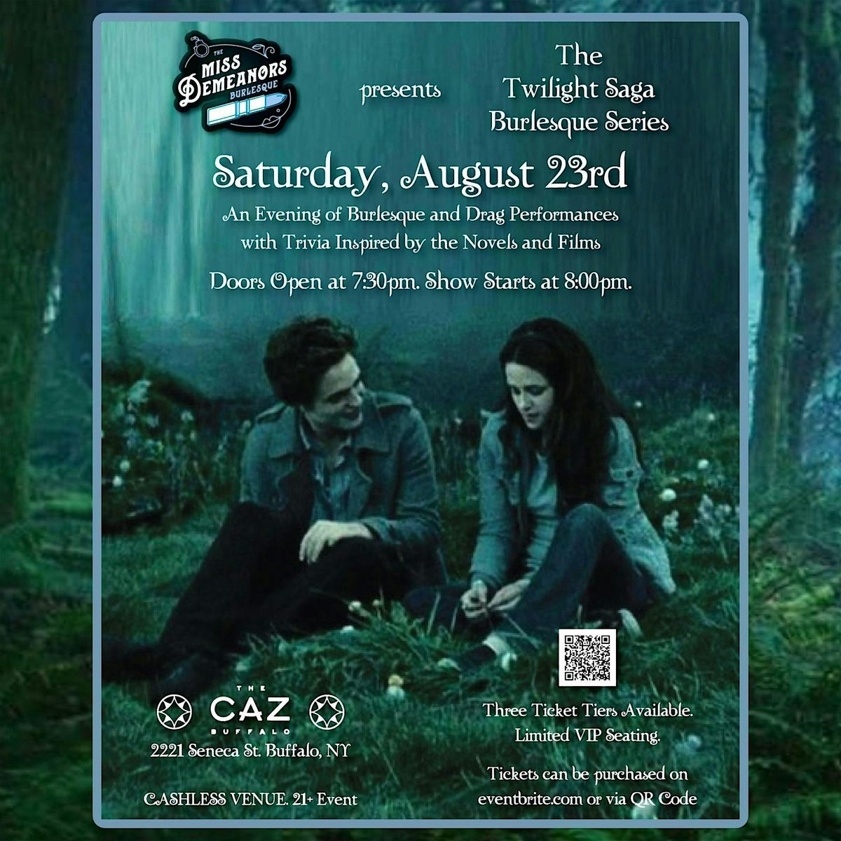 Buffalo’s The Miss Demeanors Burlesque:  “Twilight Saga Burlesque Series”, 23 August | Event in Buffalo