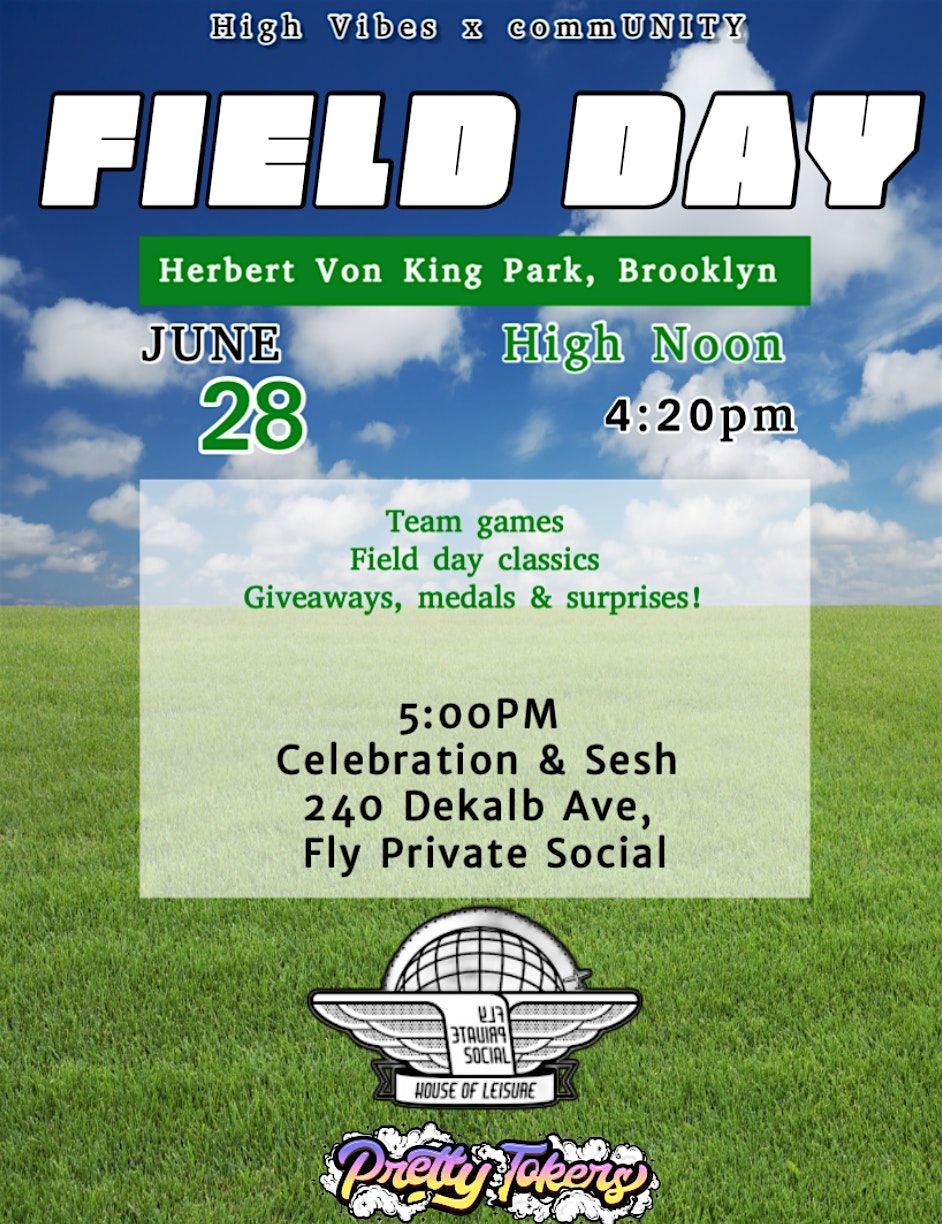 High Vibes x commUNITY Field Day & Brunch 2025, 28 June | Event in Brooklyn | AllEvents