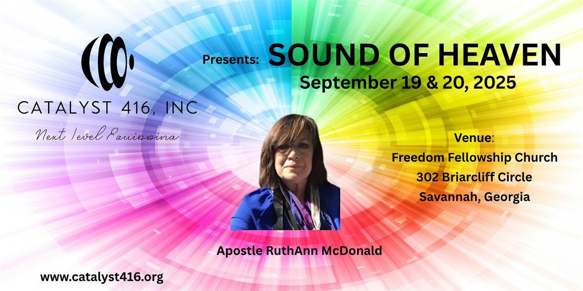 Sound of Heaven, 19 September | Event in Savannah | AllEvents