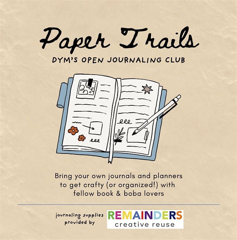 Paper Trails: dym's Open Journaling Club, 10 October | Event in Pasadena | AllEvents