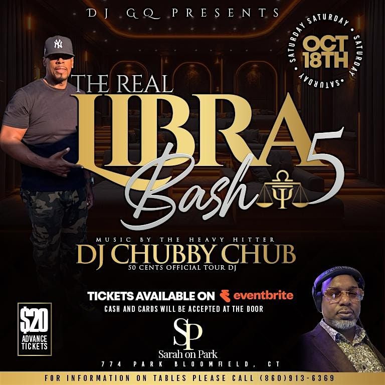 The Real Libra Bash 5, 18 October | Event in Bloomfield | AllEvents