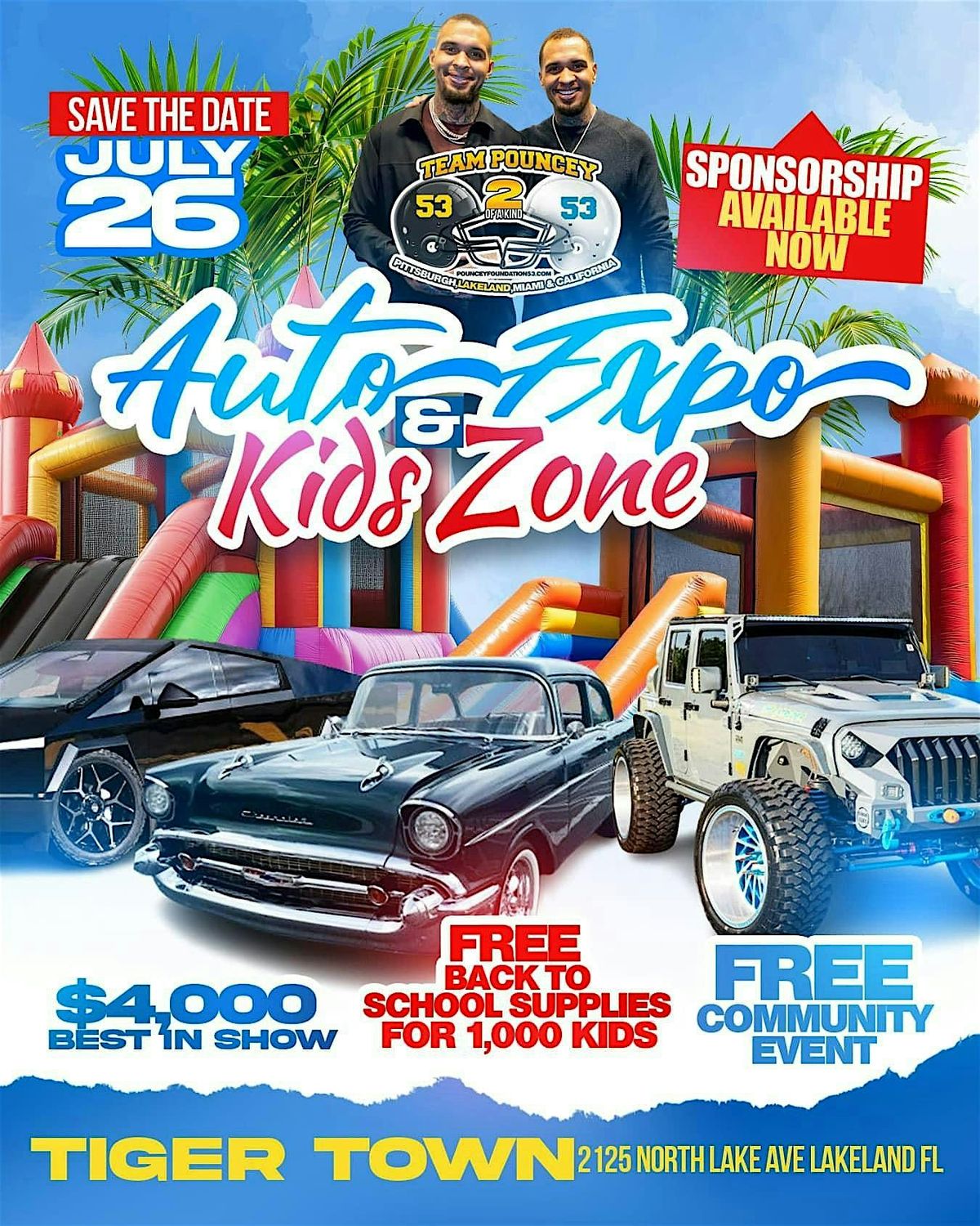 3nd Annual Team Pouncey Auto Expo, 26 July | Event in Lakeland | AllEvents