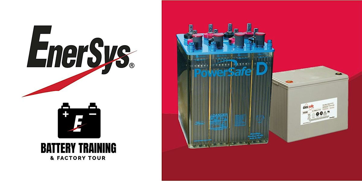 EnerSys Factory Battery Training & Tour - Hays KS, 20 May | Event in Hays | AllEvents