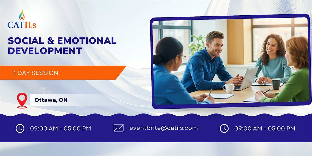 Social & Emotional Development: 1 Day Session in Ottawa, ON, 28 November | Event in Ottawa | AllEvents
