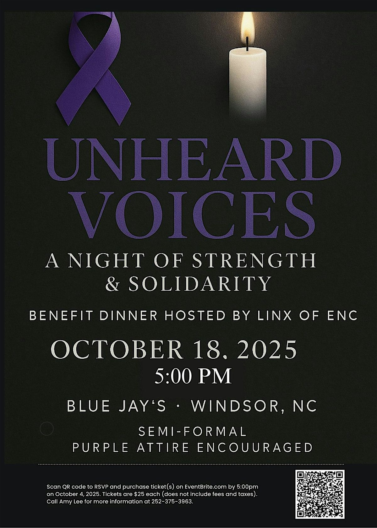 Unheard Voices - A Night of Strength and Solidarity (Benefit Dinner), 18 October | Event in Windsor | AllEvents