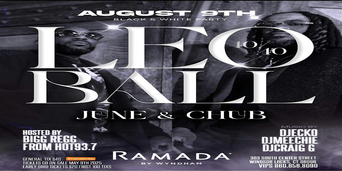 40/40 LEO’S BALL, 9 August | Event in Windsor Locks | AllEvents