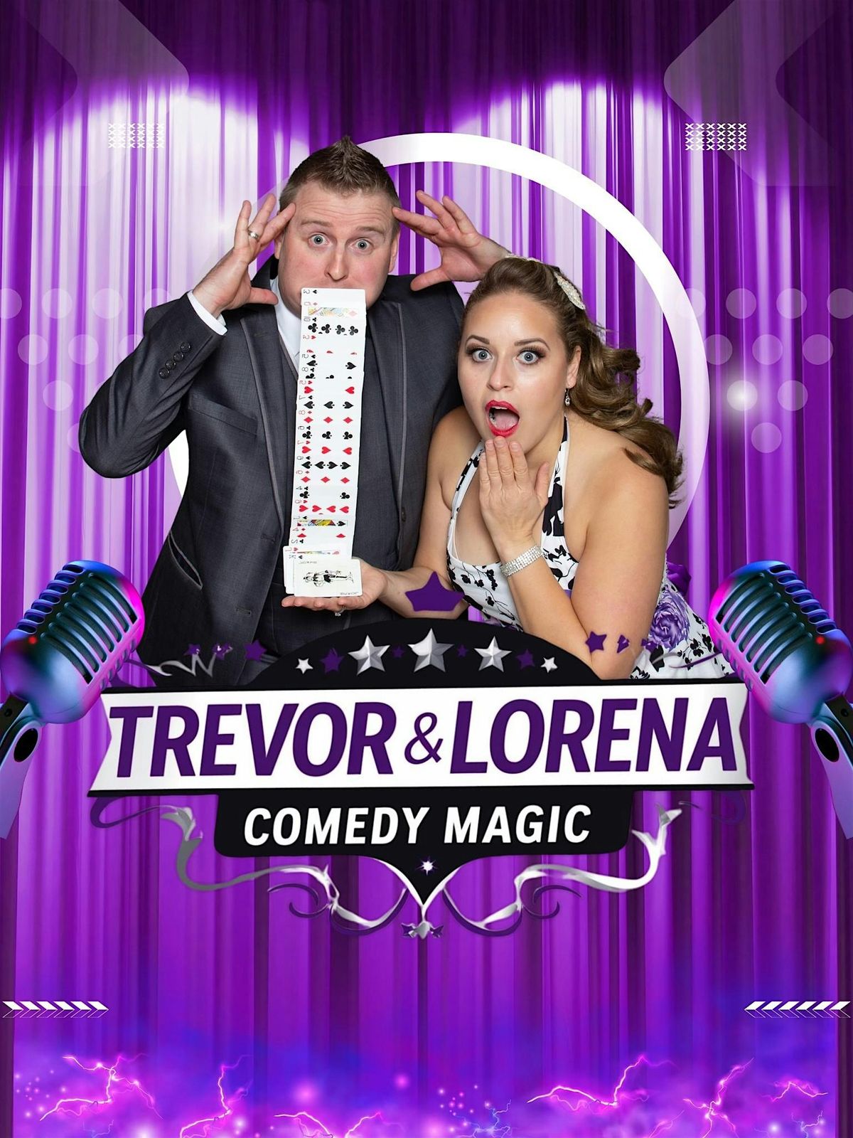 Comedy Magic Show With Trevor & Lorena!, 1 November | Event in Grand Forks | AllEvents