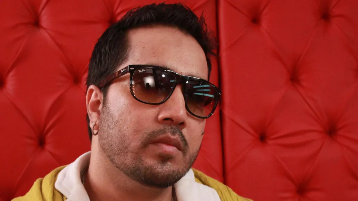 Mika Singh in Mumbai