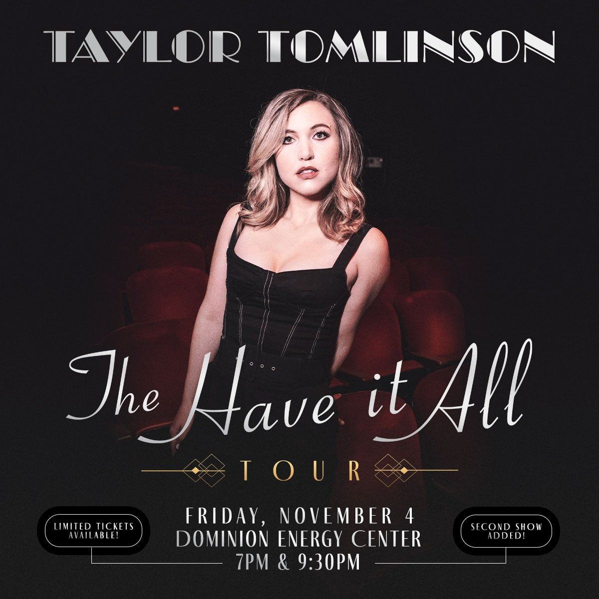 Taylor Tomlinson at Benedum Center, 14 November | Event in Pittsburgh | AllEvents