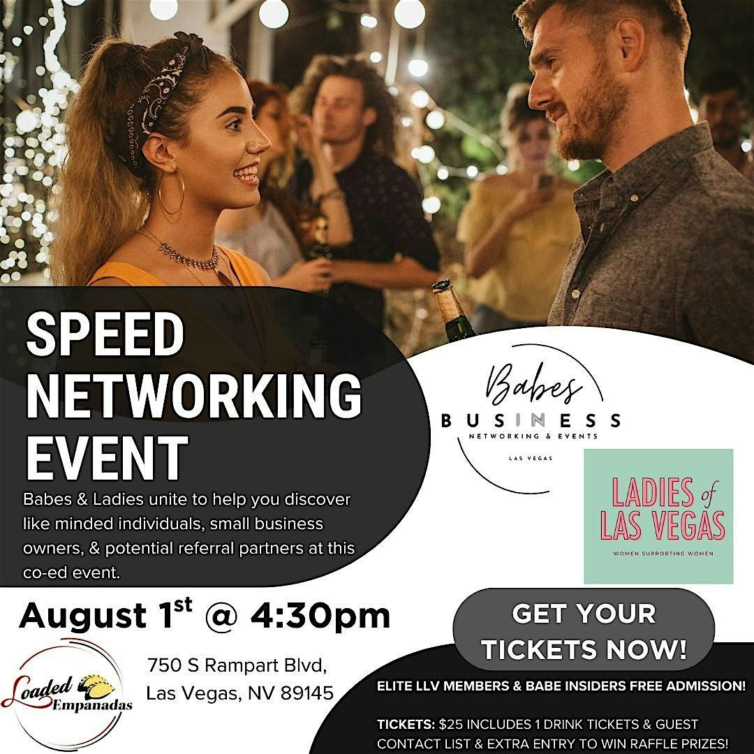 SPEED NETWORKING EVENT, 1 August | Event in Las Vegas | AllEvents
