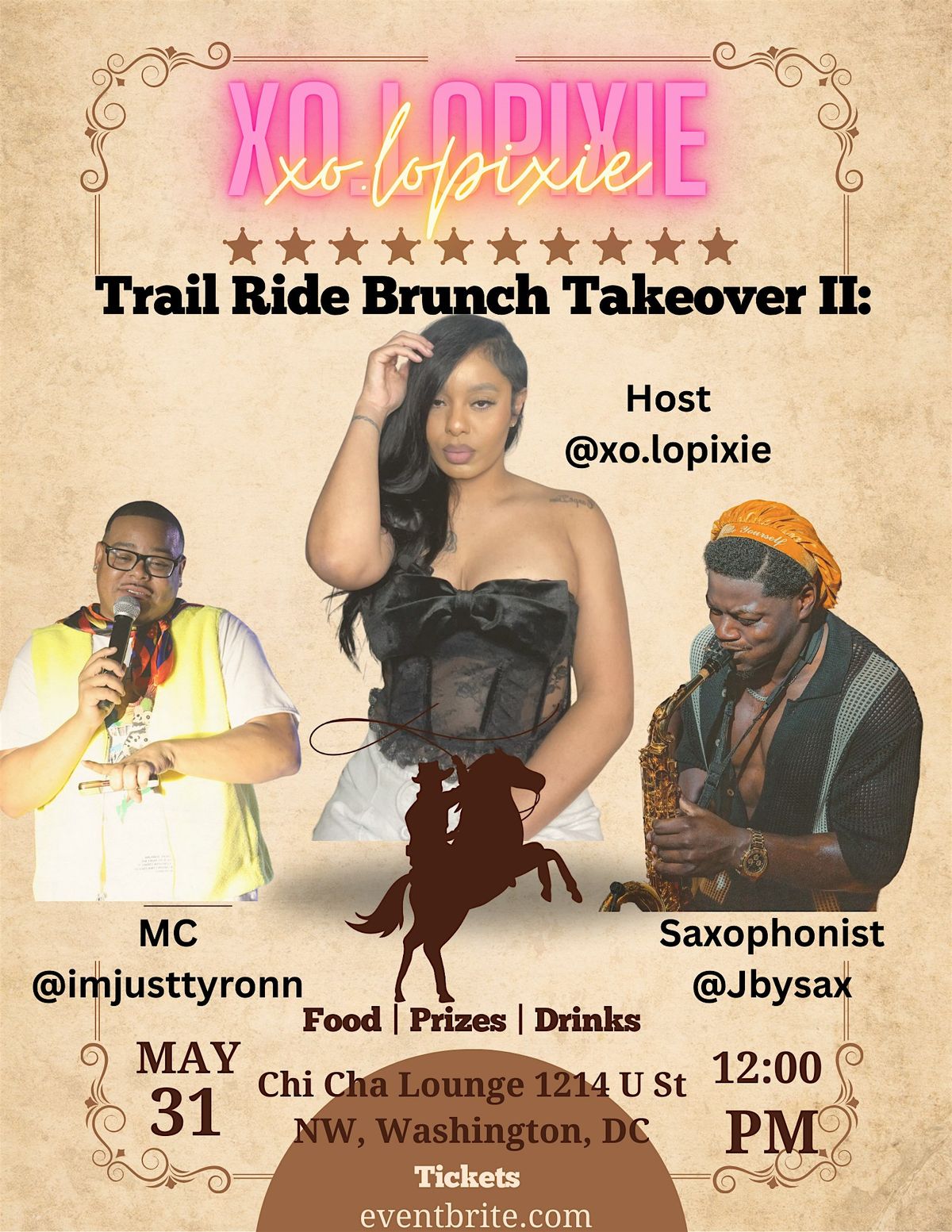 Trail Ride Brunch Day Party: ROUND 2!, 31 May | Event in Washington | AllEvents