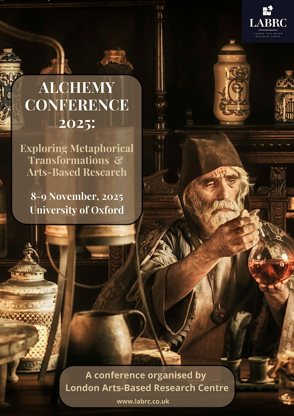 Alchemy 2025: Exploring Metaphorical Transformations & Arts-Based Research, 8 November | Event in Oxford